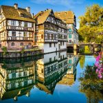 Petite France district in the old town of Strasbourg, France